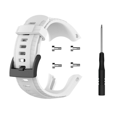 Suunto 5 classic klockarmband i silikon - Vit