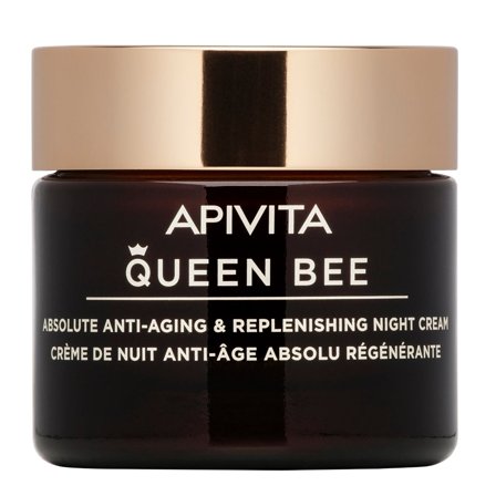 APIVITA Queen Bee Crema Notte Anti-età Assoluta e Rimpolpante 50ml - Tratt.viso notte antirughe