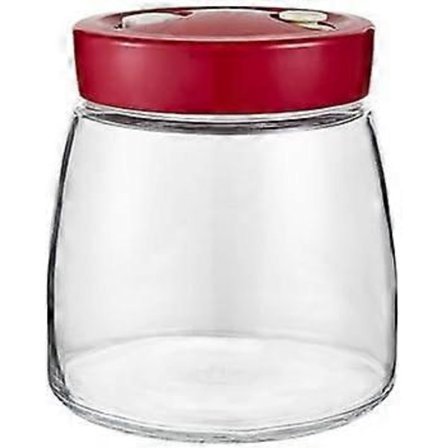 Fermenteringsglas med luftudløsningsventil 1L Automatisk ventil til at frigive ophobede gasser