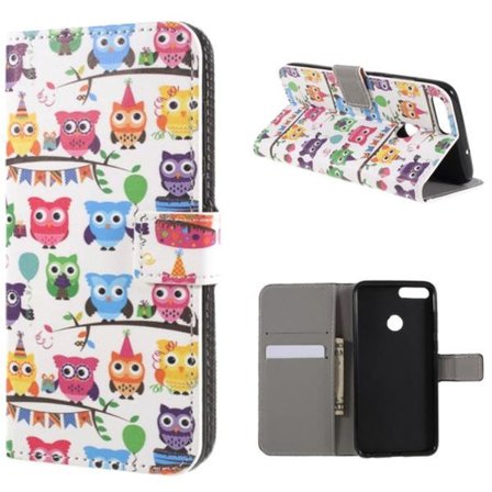 Plånboksfodral Huawei P Smart (2018) - Ugglor På Kalas