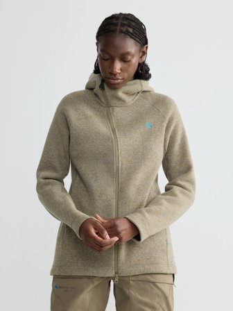 Klättermusen - Balder 2.0 Zip Hoodie Women's - Light Olive - XL