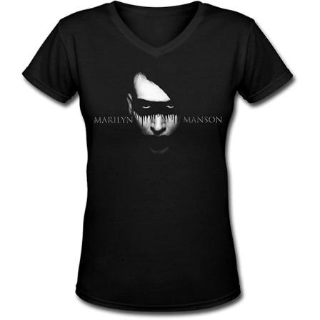 Sr Big Girls Marilyn Manson 2016 T-shirt dam 2XL