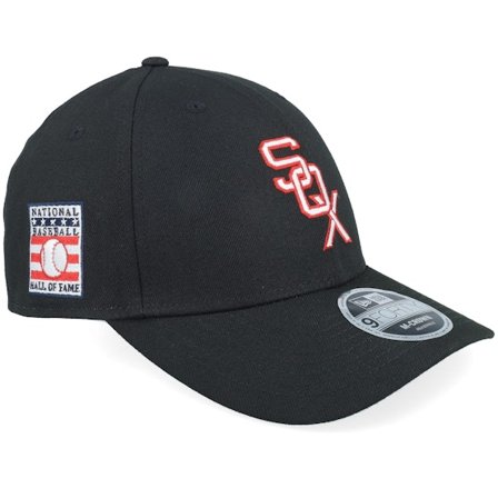 New Era - Chicago White Sox MLB Hall Of Fame 9FORTY M-crown Black/Red Adjustable Adjustable Black Cap - MLB @ Hatstore