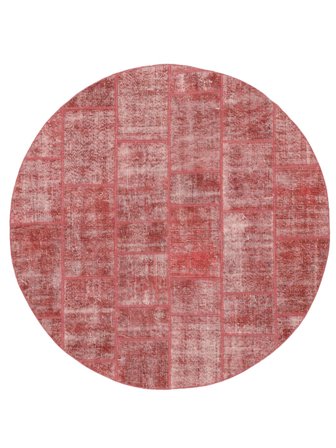 Patchwork Dywan Ø 198 Wełna