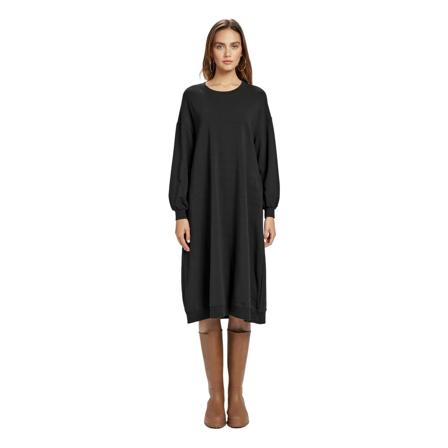 by Insomnia, Sukienka midi Leonie Dress Czarny, Kobieta, Rozmiar: L