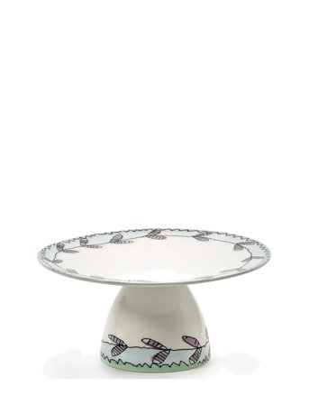 Serax Cake Stand S Blossom Milk Mf - Multi/patterned - Ø 20 CM