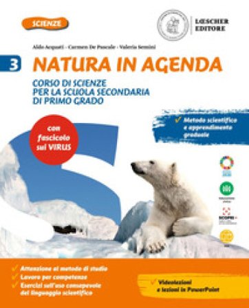 Natura in agenda. Con fascicolo virus. Per la Scuola media. Con e-book. Con espansione online. Vol. 3 Aldo Acquati
