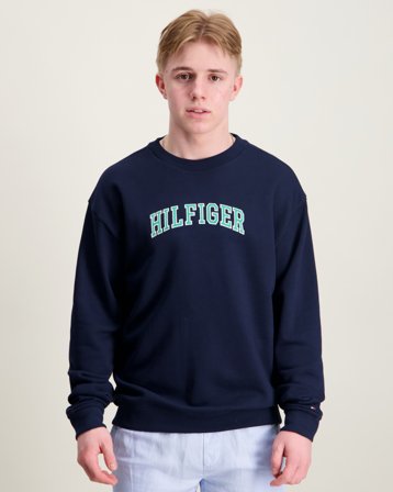 Tommy Hilfiger HILFIGER VARSITY SWEATSHIRT Blå Trøjer Dreng - Kids Brand Store