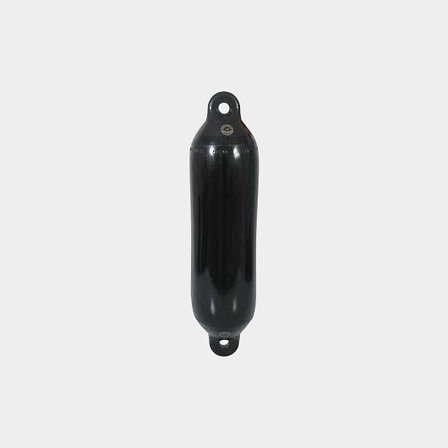 Fender Dan-Fender Heavy Duty 1025, 70 cm, Ø25 cm, musta mustalla päällä