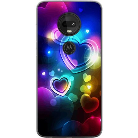 Yhteensopiva Puhelinkuori Motorola Motorola Moto G7 NeonRakkaus