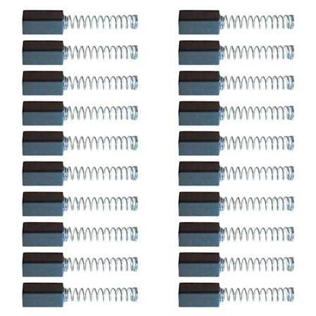 5x5x12mm hiiliharjamoottorin harjat, varaosa ompelukoneeseen