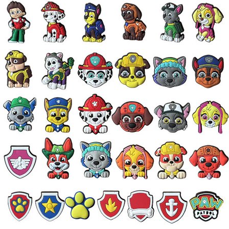 31 stk Crocs - Paw Patrol