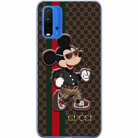 Xiaomi Redmi 9t Genomskinligt Skal Cc Happy Mouse