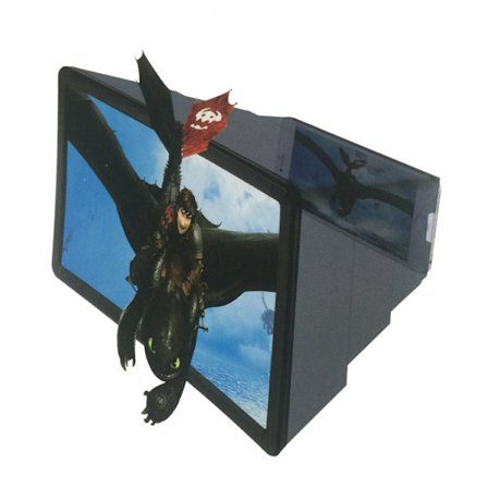 3D-skjermforstørrelse for smarttelefoner, HD bærbar telefonprojektor