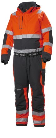 Helly Hansen Workwear Alna 71694_269 Vinteroverall varsel, orange/svart C62, Kläder