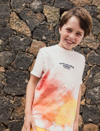 Boboli Knit T-Shirt - White - 116