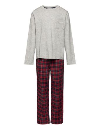 Two-Pieces Check Long Pyjamas Patterned Mango