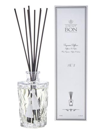 Diffuser Harlekin Bottle W Tassel Fragrance No.3 Hu Tuoksu Valkoinen C'est Bon