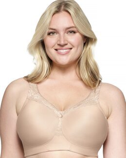 Bh utan bygel, Seamless T-shirt-bh Beige - C110 - Glamorise