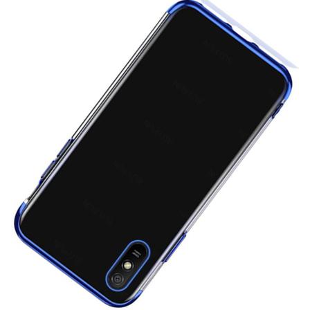 Xiaomi Redmi 9at - Stilrent Skyddande Silikonskal Blå