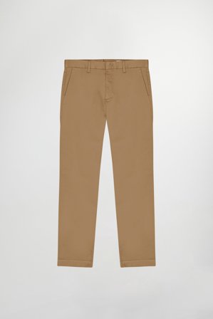 Theo 1420 Chino Herr Khaki Ekologisk Bomull