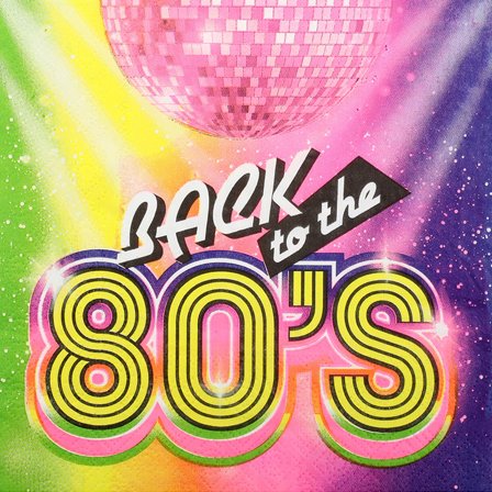 80's Party Servett 20-pack