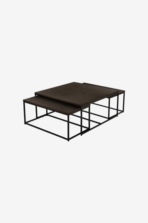 Nordic Furniture Group - Soffbord Natalie 2+1 ek - Brun - Soffbord - Från Homeroom