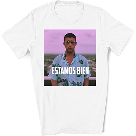 Guava Iguana Estamos Bien T-shirt til Bad Bunny-fans (voksen)