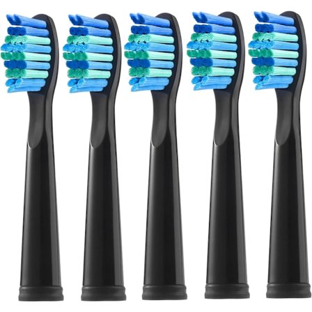 5 stk. elektriske tandbørstehoveder, der er kompatible med Fairywill