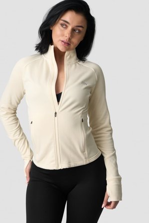 Essential Thermal Training Jacket Wmn Cream