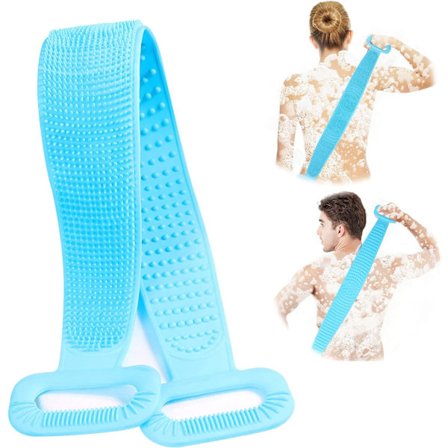 35,5 tum/90 cm Superlång Ryggskrubb Silikon Kroppsskrubb Be