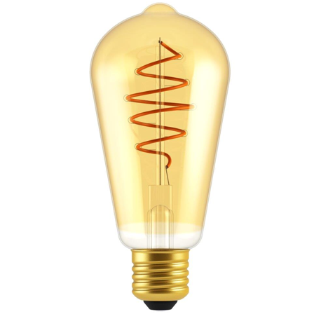 Nordlux DECO SPIRAL LED-lamppu E27, 5W, ST64, Valaistus