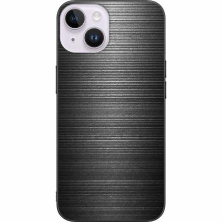 Apple Iphone 14 Svart Skal Brushed Metal