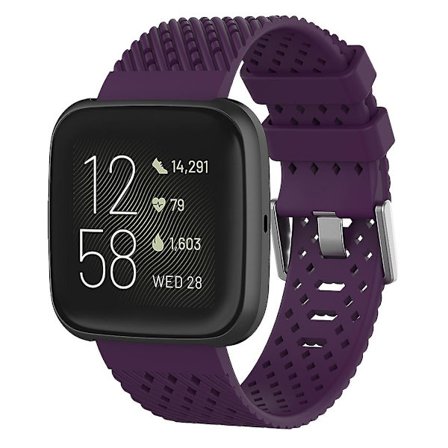För Fitbit Versa / Versa 2 / Versa Lite 20mm Andningsbar Silikonklockarmband 20mm