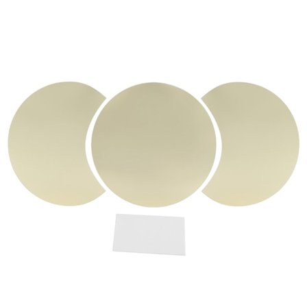 Rundt spejl vægklistermærke DIY vægklistermærke til hjemmet stue TV baggrund soveværelse indretning guld