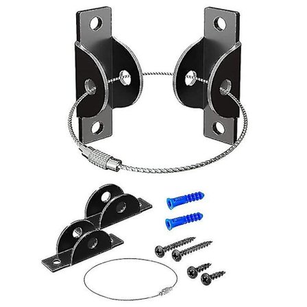 Møbelankere for babysikring, metallsikring av møbler, sikkerhetsveggankere, sett for å sikre barn, Baobao