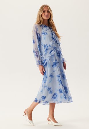 Pieces Pcclara Ls Long V-neck Dress Klær