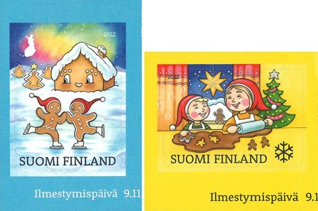 Finland - Julen 2022 - Postfrisk sæt 2v