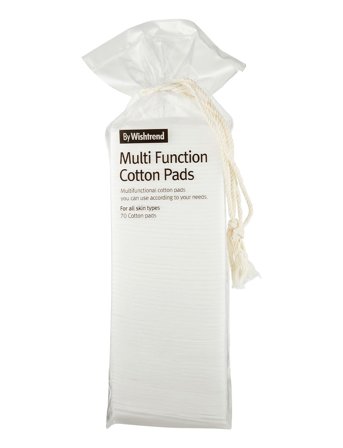 By Wishtrend Multi Function Cotton Pads - White - 70 st