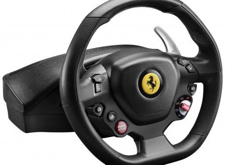 Thrustmaster Ferrari T80 488 GTB Edition - hjul- og pedalsett - kablet