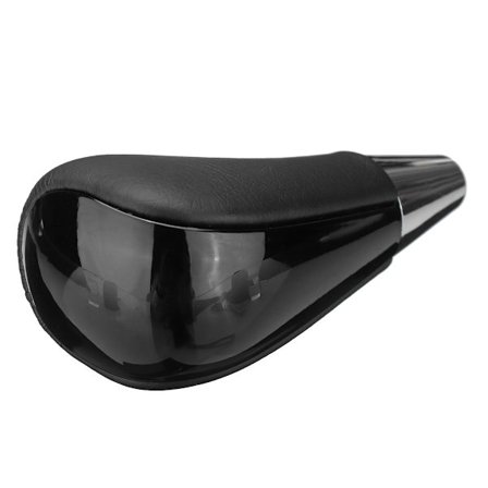 Automatisk Växelspaksknopp PU Läder Växelspak För Toyota Corolla Camry Yaris Rav4 För Lexus IS GS LS RX ES Modeller-Svart Kåpa