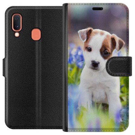 Yhteensopiva Lompakkokotelo Samsung Samsung Galaxy A20e Koira