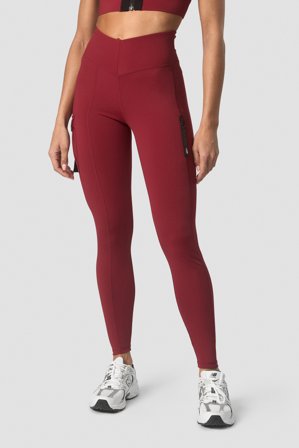 ICANIWILL - Shourai Tights Wmn Blood Red - Träningstights - Dam - Träningskläder från ICIW