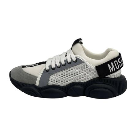 Moschino - Sneakers - Vit - Herr - Storlek: 44 Eu, Herr, Storlek: 44 EU