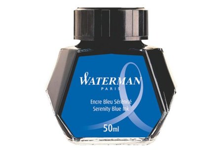 WATERMAN Tintenflacon Serenity Blue (alt: Floridablau)