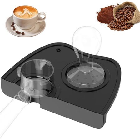 Tampermatte - Tampermatte - Tamperstøtte - Kaffe Tampermatte - Espressomatte - Silikon - Sklisikker