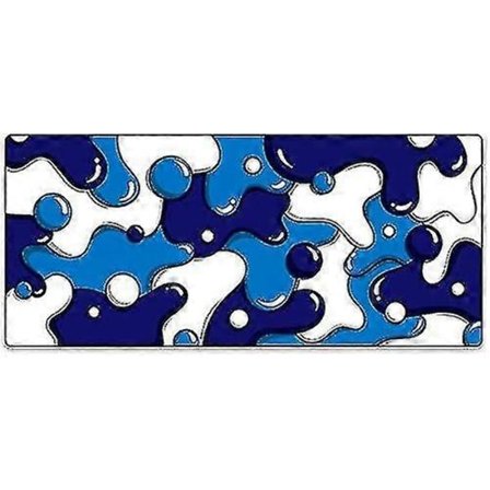 Kraken Keyboards XXL Gaming Musematte - Profesjonell Musematte - Gaming Skrivebordsmatte - 91,4 cm x 40,6 cm Utvidet Musematte (is)