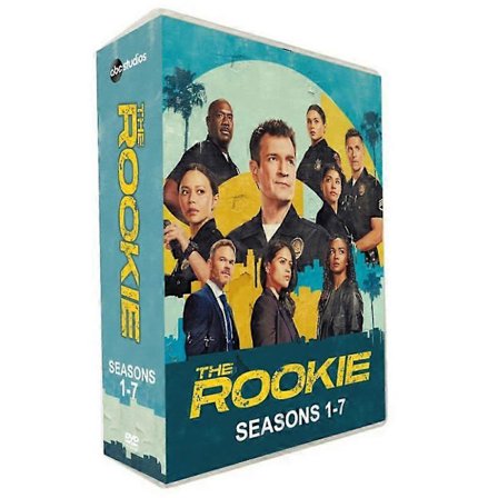 The Rookie: Den komplette serie sæson 1-7 (DVD engelsk version, 25-Disc box sæt)