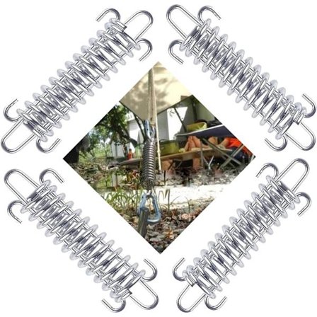 Högstyrka Fjäderspänne 4 Stycken Stål Fjäder Markis Spänning