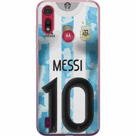 Motorola Moto E6s (2020) Genomskinligt Skal Lionel Andrés Mes